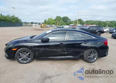 2019 Honda Civic Ex-L z USA, uszkodzony, nr VIN 19XFC1F72KE215191